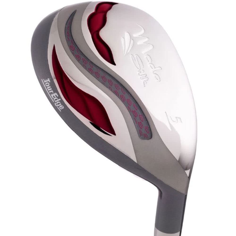 Tour Edge Moda Silk Womens Golf Set-Silver-Ruby-Rh, Regular (Sisrgl11.B)