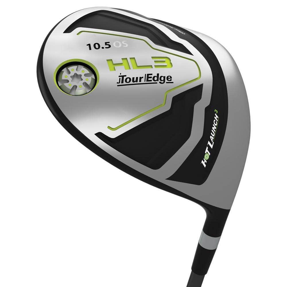 Tour Edge Hl3 To-Go Mens Complete Golf Set Senior-Graphite-Rh, Black/Grey/Green (Hksrga10.B)