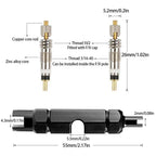12Pcs Presta Valve Core Bike Bicycle Valve Core Removal Tool Mtb Tire Valve Stem Repair, Valve Core Replacements Set, Presta & S
