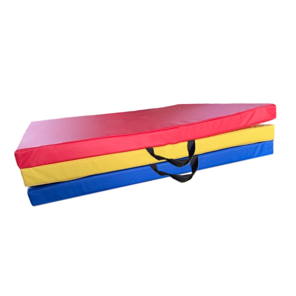 MERISHOPP Folding Exercise Mat Three Fold Foldable Pad for Workout Stretching Home Gym