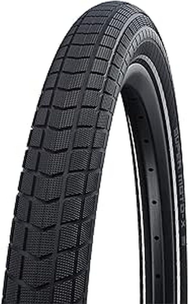 Schwalbe Super Moto-X Tire - 27.5 X 2.4, Clincher, Wire, Black, Performance Line, Greenguard, Snakeskin