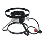 Xtremepowerus High Pressure Stove Single Burner W/Regulator & Hose Outdoor Propane Portable Camping Cooking Range