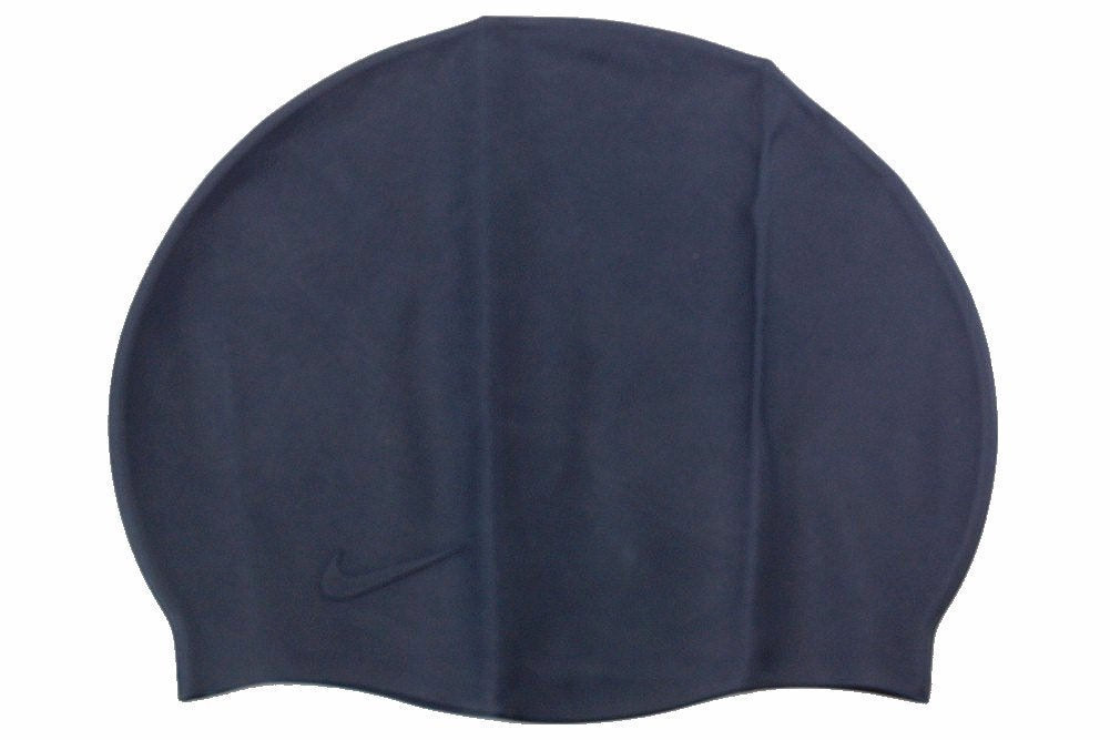 Nike 440 Solid Silicone Swimming Cap Blue