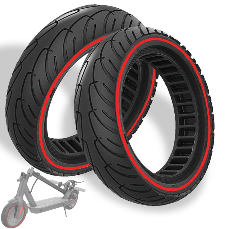 GLDYTIMES 8.5 x 2.0 Inches Electric Scooter Gotrax Tire 50/75-6.1 Solid Tire Fit for Gotrax Gxl V2/XR Apex Xl~Hiboy S2 Max Pro~H
