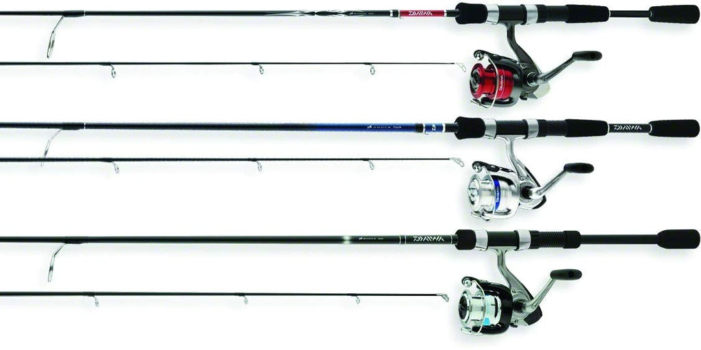 Daiwa Dsk15-2B/F562L D-Shock Freshwater Spinning Combo, 2 Bearings, 5'6'' Length, 2Piece Rod, Light Power, Multicolor