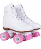 Chicago Girls Rink Roller Skates - Classic High-Top Quad Skates, Padded Ankle Collar, 54mm Urethane Wheels, Adjustable Trucks, I