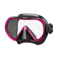TUSA M-1011 Ino Scuba Diving Mask, Black/Rose Pink