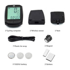 Bicycle Speedometer Waterproof Wireless Cycle Bike Computer Bicycle Odometer With Lcd Display  Multi-Functions