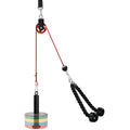 LFJ LAT Pull Down and Lift Weight Pulley System Cable Machine Pulley Attachment for Triceps Pull Down, Biceps Curl, Back, Forear