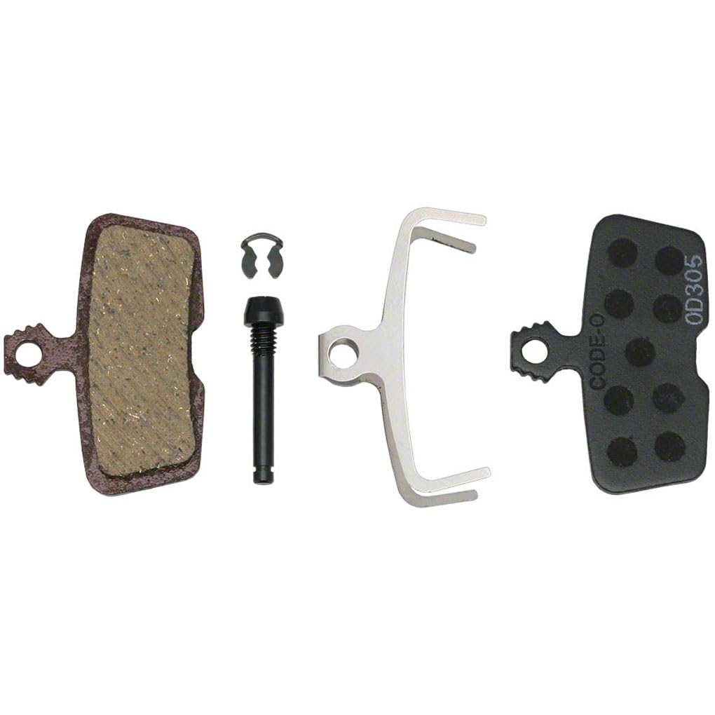 Sram Disc Brake Pads - Organic Compound, Steel Backed, Quiet, For Code/Code R/Code Rsc/Guide Re