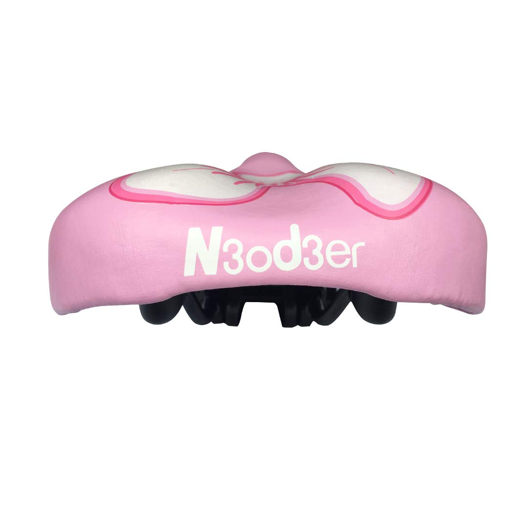 N3Od3Er Kids Bike Saddle Little Rider Child Seat Bike Seat Kids For Boys And Girls 14    To 24    Bicycles Kids Seat (Pink)