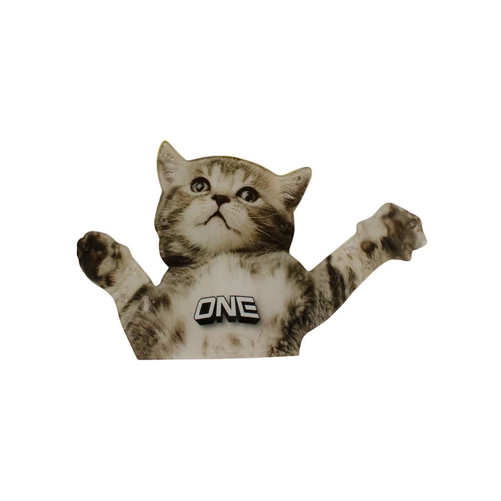 One Mfg Flying Cat Snowboard Stomp Pad 6 x 4  Lightweight, AntiSlip, Traction