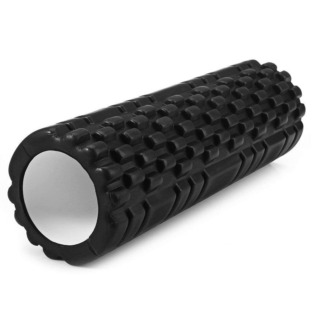 Ezyfit Foam Roller for Yoga and Massage  Black