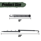Highwild Tree Stand Folding Bow Hanger Gear Hanger Multi Hanger - Pack Of 3