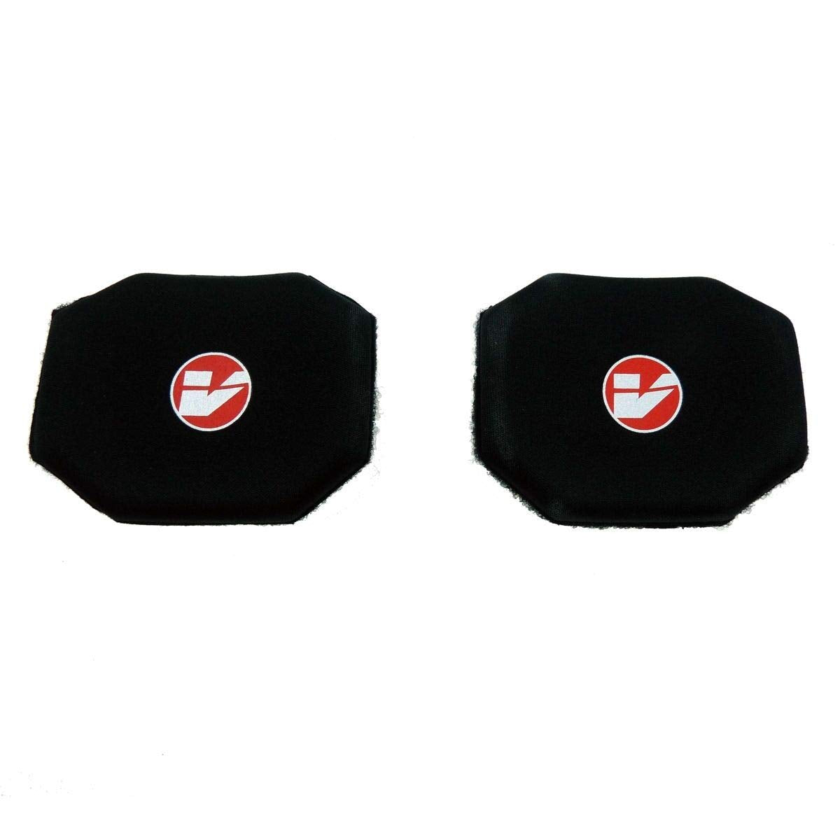 Vision Deluxe Thick Pads - Includes Hook & Loop Black