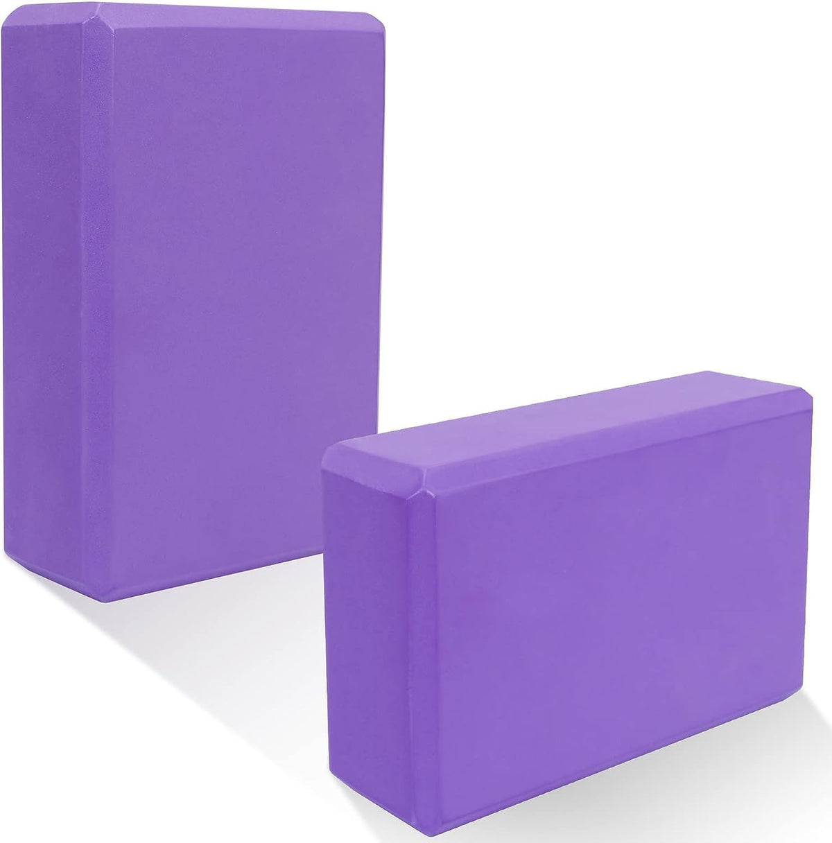Redvant High Density Foam Yoga Block Brick Set of 2 for Improve Strength, Aid Balance, and Flexibility/Yoga Blocks Set Of 2, Yog