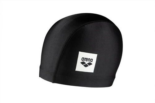 Arena Unix Ii Unisex Lycra Swim Cap For Men And Women, Black