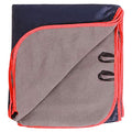 Redcamp Large Waterproof Stadium Blanket For Cold Weather, Soft Warm Fleece Camping Blanket Windproof For Outdoor Sports, Dark B
