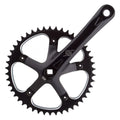 Origin8 Track/SS Crankset, 170mm x 46t, Black