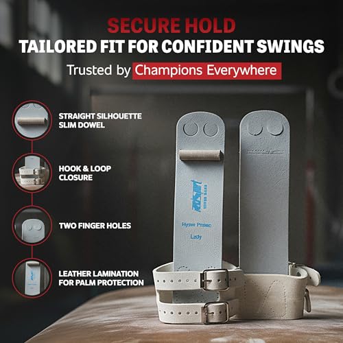Reisport Ladies Protec Hyper Buckle Uneven Bar Grips, Gymnastics, Medium