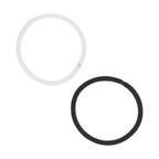 Expressions 216-Piece Hair Ties, 4Mm Hair Elastics Pastel Colors Value Pack, No Metal Hair Bands For Women, Durable Ponytail Hol