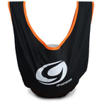 Genesis Bowling Deluxe See Saw Bowling Ball Holder/Cleaner - Black/Orange