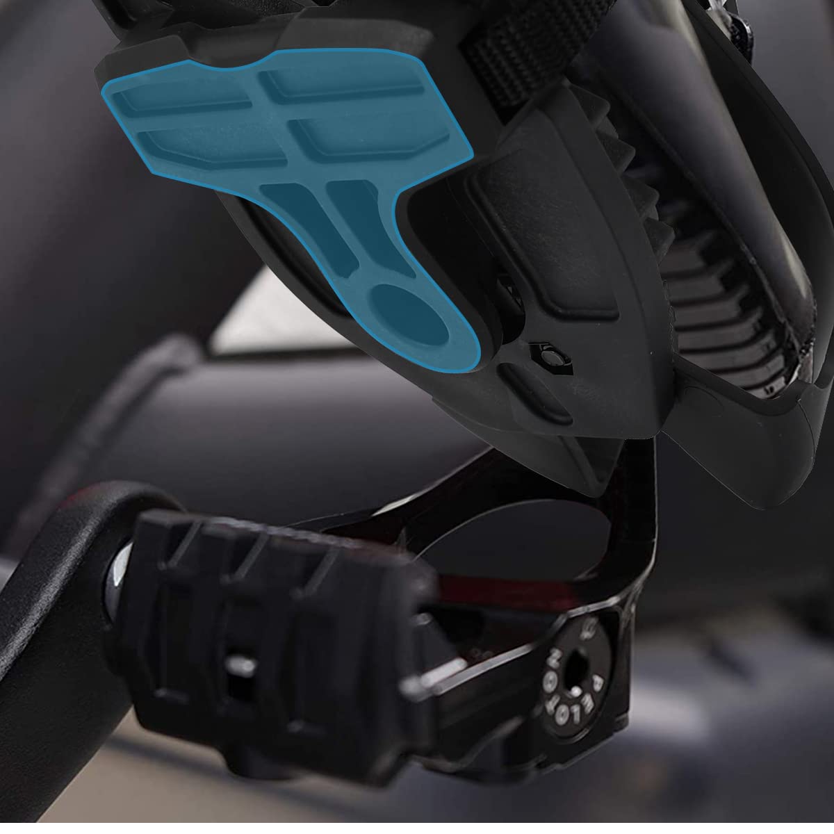 Thinvik Bike Toe Cages Pedal For Peloton Spin Bike & Peloton Bike+ Pedals - Indoor Cycling Pedal Adapters Convert Look Delta Ped