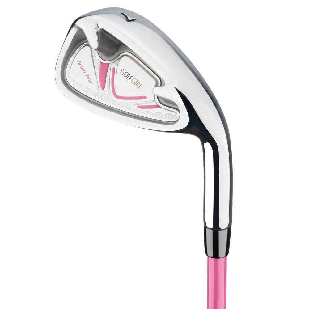 Golf Girl Junior Girls Golf Set V3 With Pink Clubs And Bag, Ages 8-12 (4' 6'' - 5'11'' Tall), Right Hand