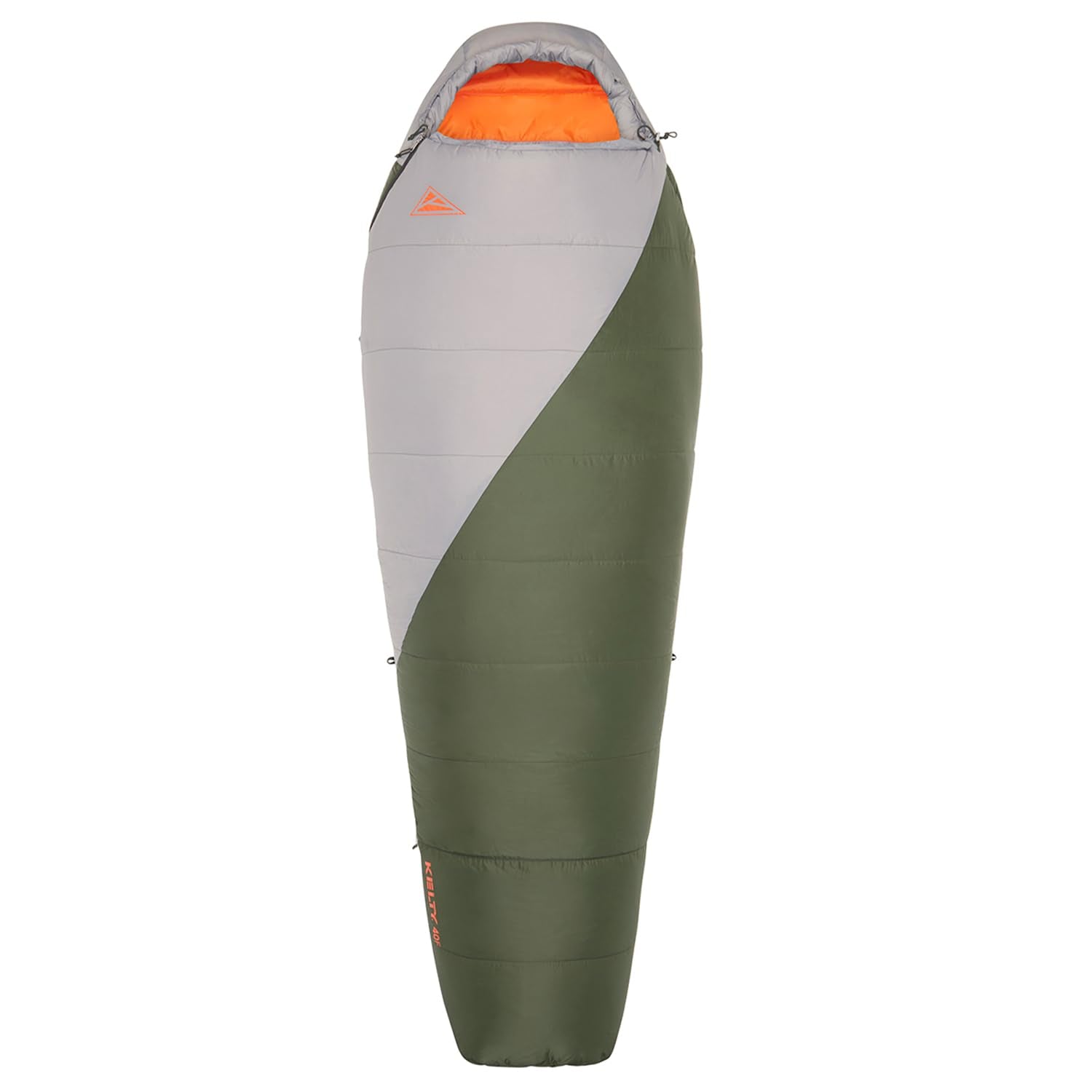 Kelty Cosmic Synthetic Fill 40 Degree Backpacking Sleeping Bag With Compression Straps, Compact And Lightweight, 2022 (Regular)