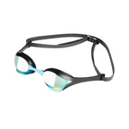 Arena Cobra Ultra Swipe Racing Swim Goggles For Men And Women, Mirror Lens, Anti-Fog, Uv Protection, Aqua/Black