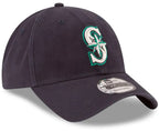 New Era Mlb Core Classic 9Twenty Adjustable Hat Cap One Size Fits All (Seattle Mariners Navy)