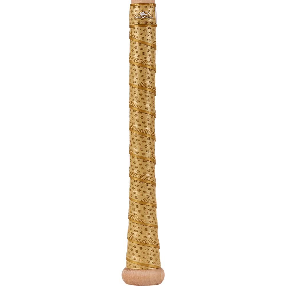 Lizard Skins Dsp Ultra 1.1Mm Bat Grip - Next-Gen Durasoft Polymer Baseball & Softball Bat Tape (Vegas Gold)