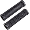 Marque Grapple Mountain Bike Handlebar Grips - Single Lock-On Ring Mtb And Bmx Bicycle Handle Bar With Non-Slip Grip (Phantom Bl