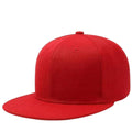 Wild Wolf MenS Cotton Hiphop Cap (Red)
