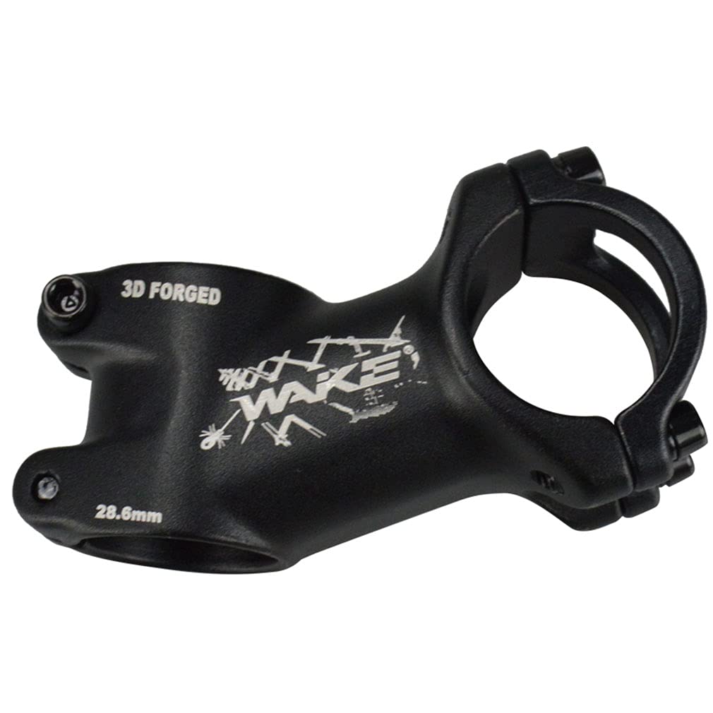 Mtb Stem 31.8 Stem 60Mm 25 Degree Wake Mountain Bike Stem Short Handlebar Stem For Most Bicycle, Road Bike, Mtn, Bmx, Fixie Gear