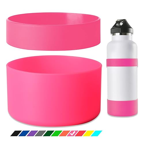 Greant Double Protective Water Bottle Boot 32 Oz For Hydro Flask, Silicone Flex Boot For Hydroflask Boot, Universal Anti-Slip Bo