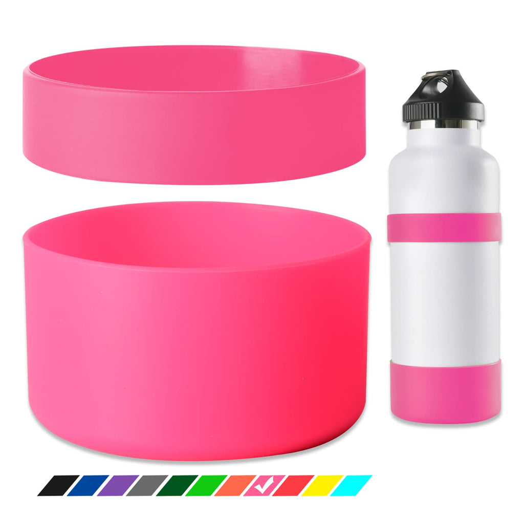 Greant Double Protective Water Bottle Boot 32 Oz For Hydro Flask, Silicone Flex Boot For Hydroflask Boot, Universal Anti-Slip Bo