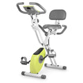 Leikefitness Leike X Bike Ultra-Quiet Folding Exercise Bike, Magnetic Upright Bicycle With Heart Rate,Lcd Monitor And Easy To As