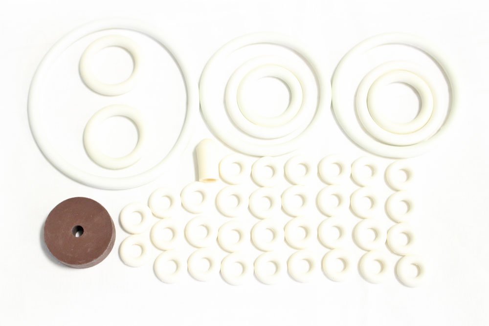 Game Room Guys Gottlieb Bumper Pool Pinball White Rubber Ring Kit