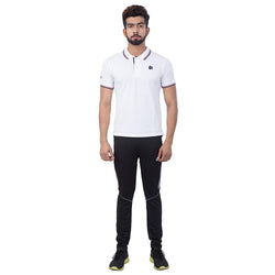 DSC DSC51 Half Sleeve Polo TShirt, Large (White)