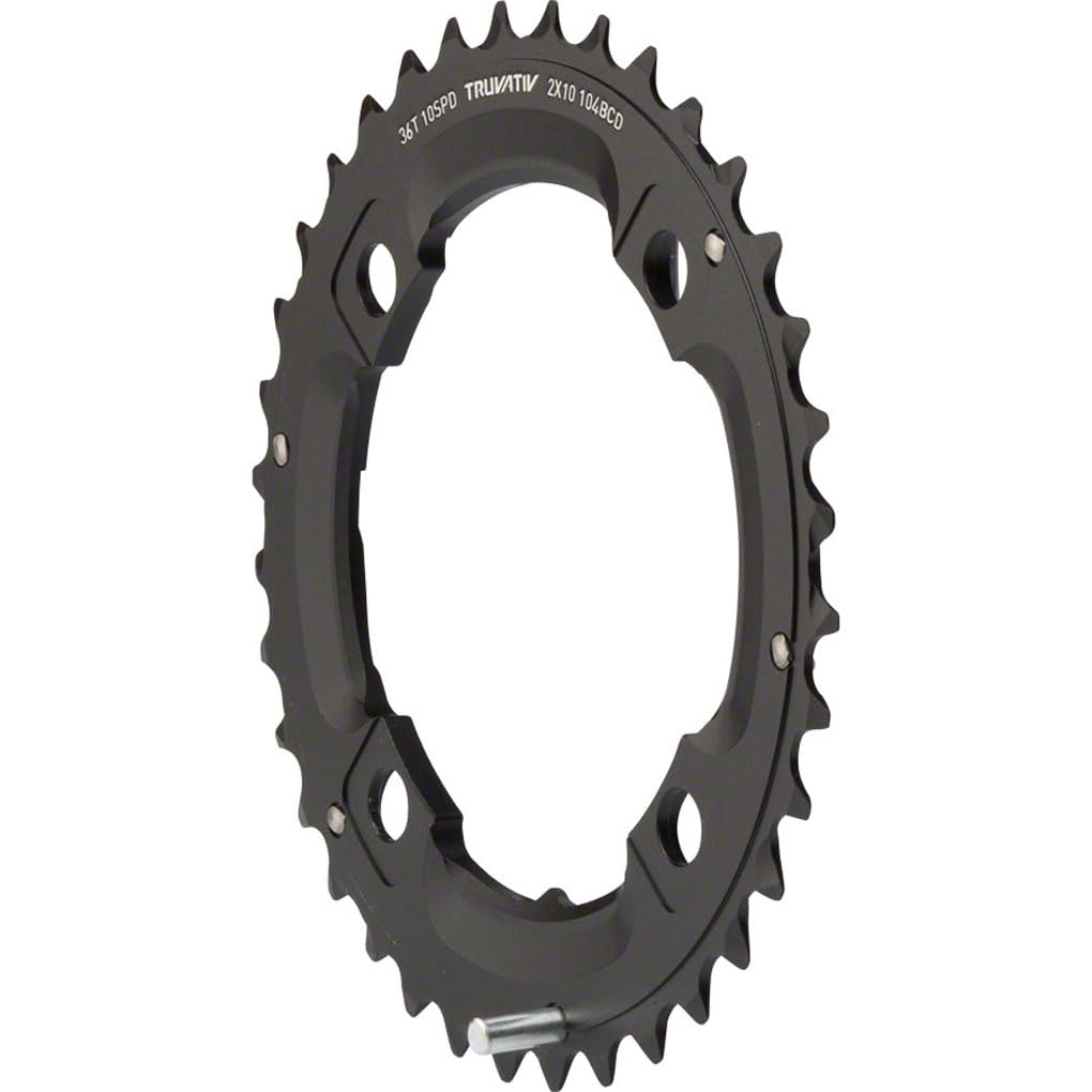 Sram/Truvativ X0 And X9 36T 104Mm Bcd 10 Speed Gxp Chainring With Long Over-Shift Pin, Use With 22T