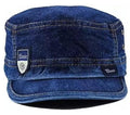 Rytoria Unisex Denim Cap For Men & Women, Stylish Adjustable Baseball Cap, Casual Cotton Jean Cap Travel Outdoor (Blue)