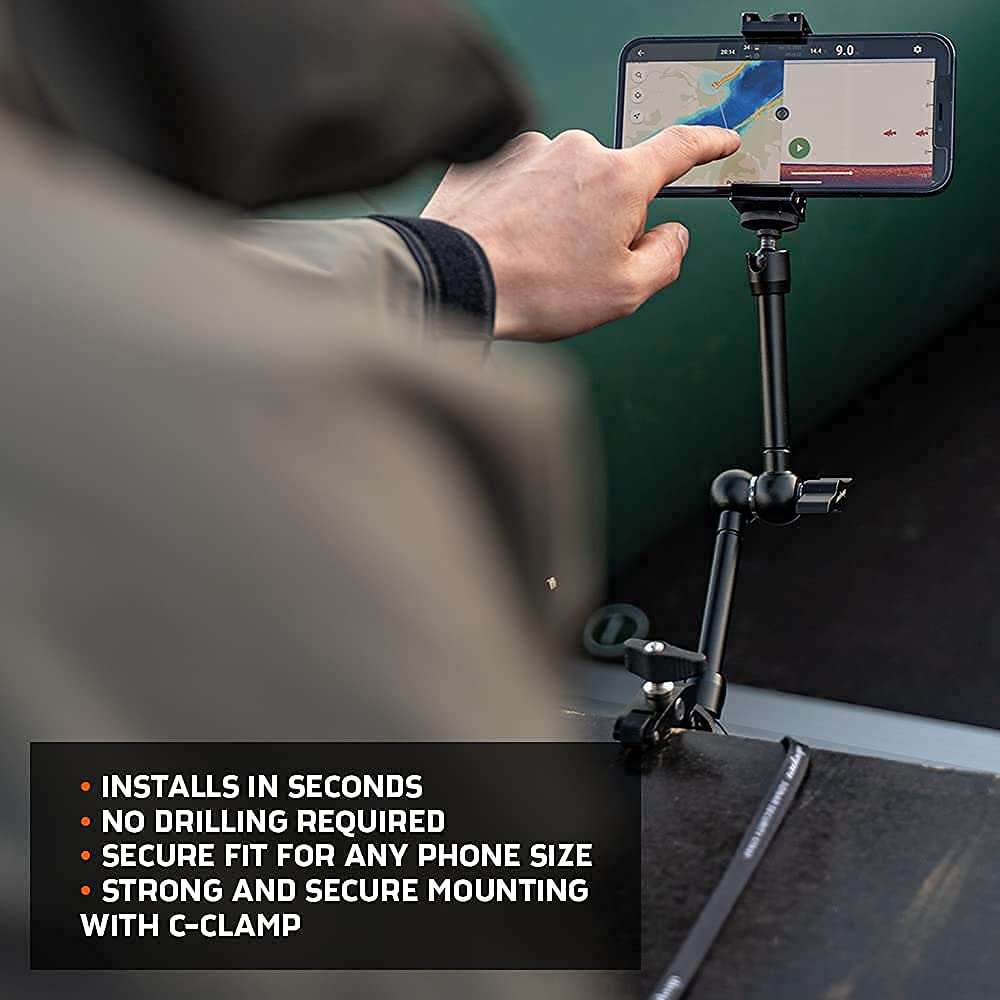 Deeper Smartphone Mount For Boat And Kayak