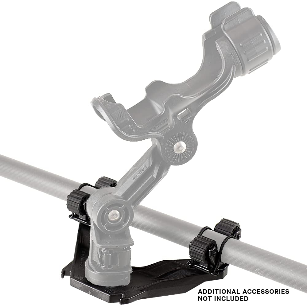 Yakattack Doubleheader With Dual Rotogrip Paddle Holders - Black
