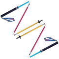 Aonijie Folding Ultralight Carbon Fiber Trekking Poles Quick Lock Trekking Hiking Pole Walking Stick (110 Cm Style 2)