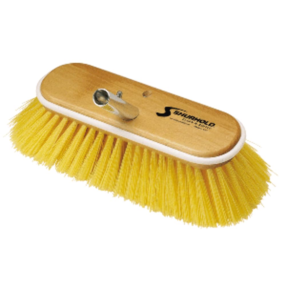 Shurhold 10'' Polystyrene Medium Bristle Deck Brush