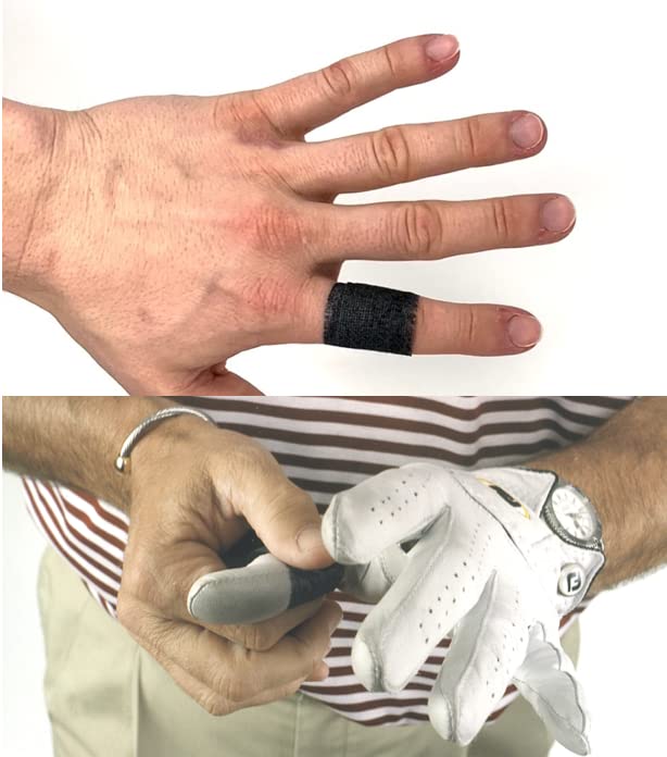 Golf Grip Wrapping Tape &Amp; Finger Wrap - Innovative Golf Club Grip Solution - Enjoy A Fresh New Grip Feel In Less Than 1 Minu