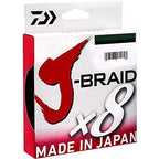 Daiwa J-Braidx8, Filler Spool, Dark Green, Mono Dia.= 12Lb.