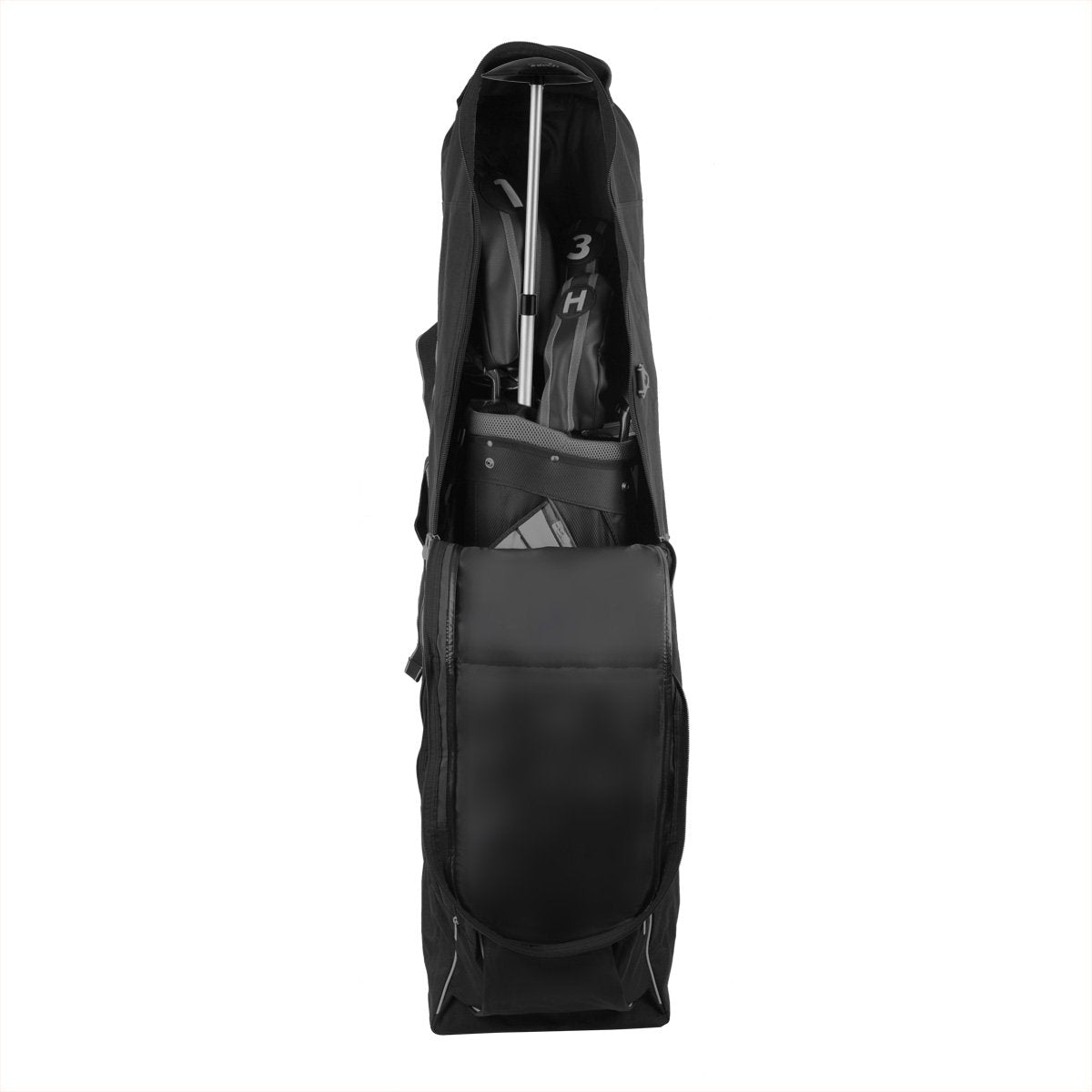 Intech Crossbar Golf Travel Bag Support Rod  Sturdy Aluminum Pole, Thick Anti-Impact Cover, Golf Club Protector For Airline Trav