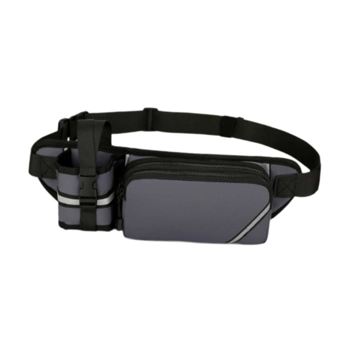 Merishopp Fanny Pack For Men Women Adjustable Belt Waist Bag For Running Sports Casual Grey | Sporting Goods | Outdoor Sports |